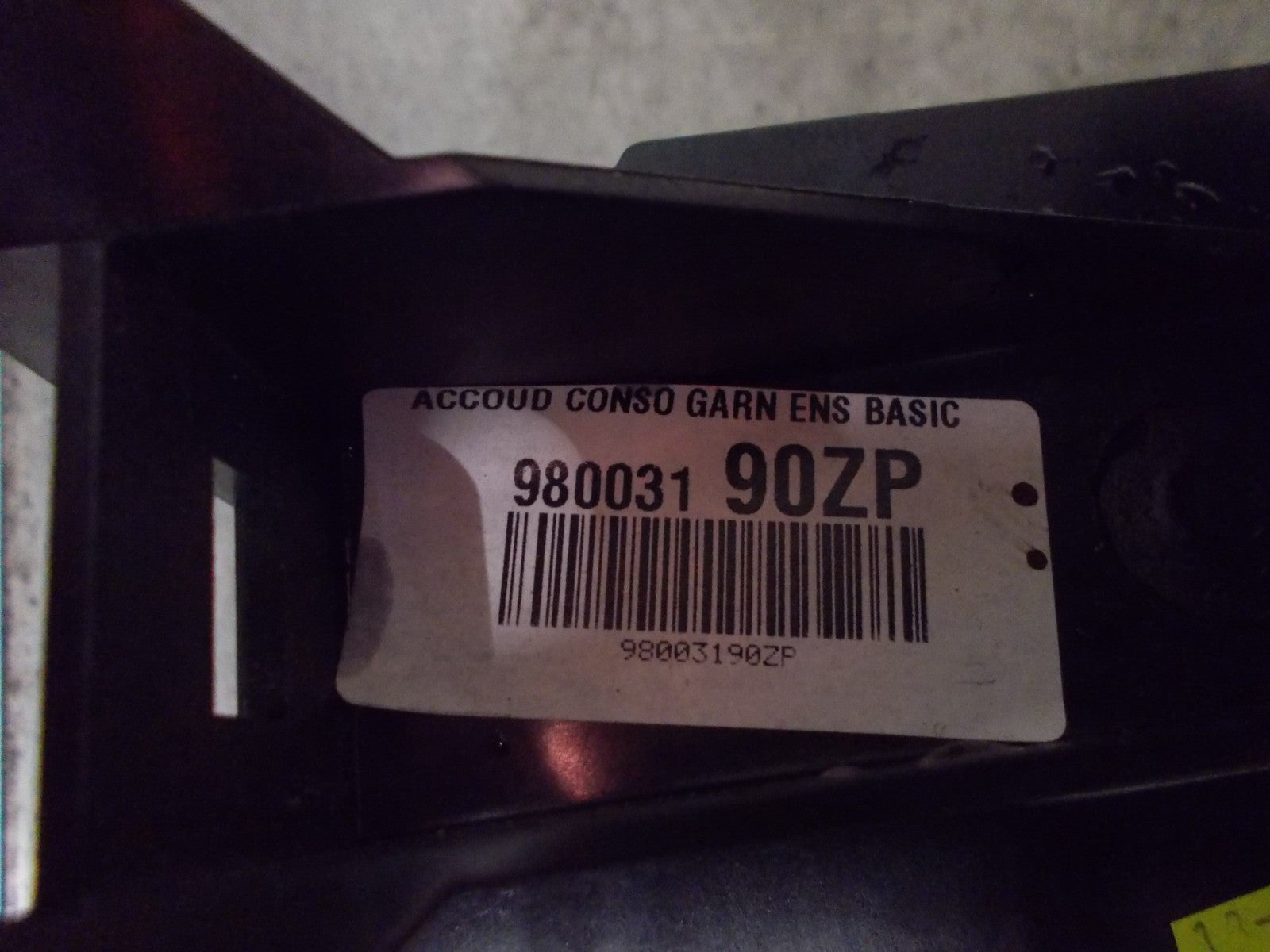 CITROEN C4 CACTUS 2016 CENTRE CONSOLE ARM REST GREY 98003190ZP