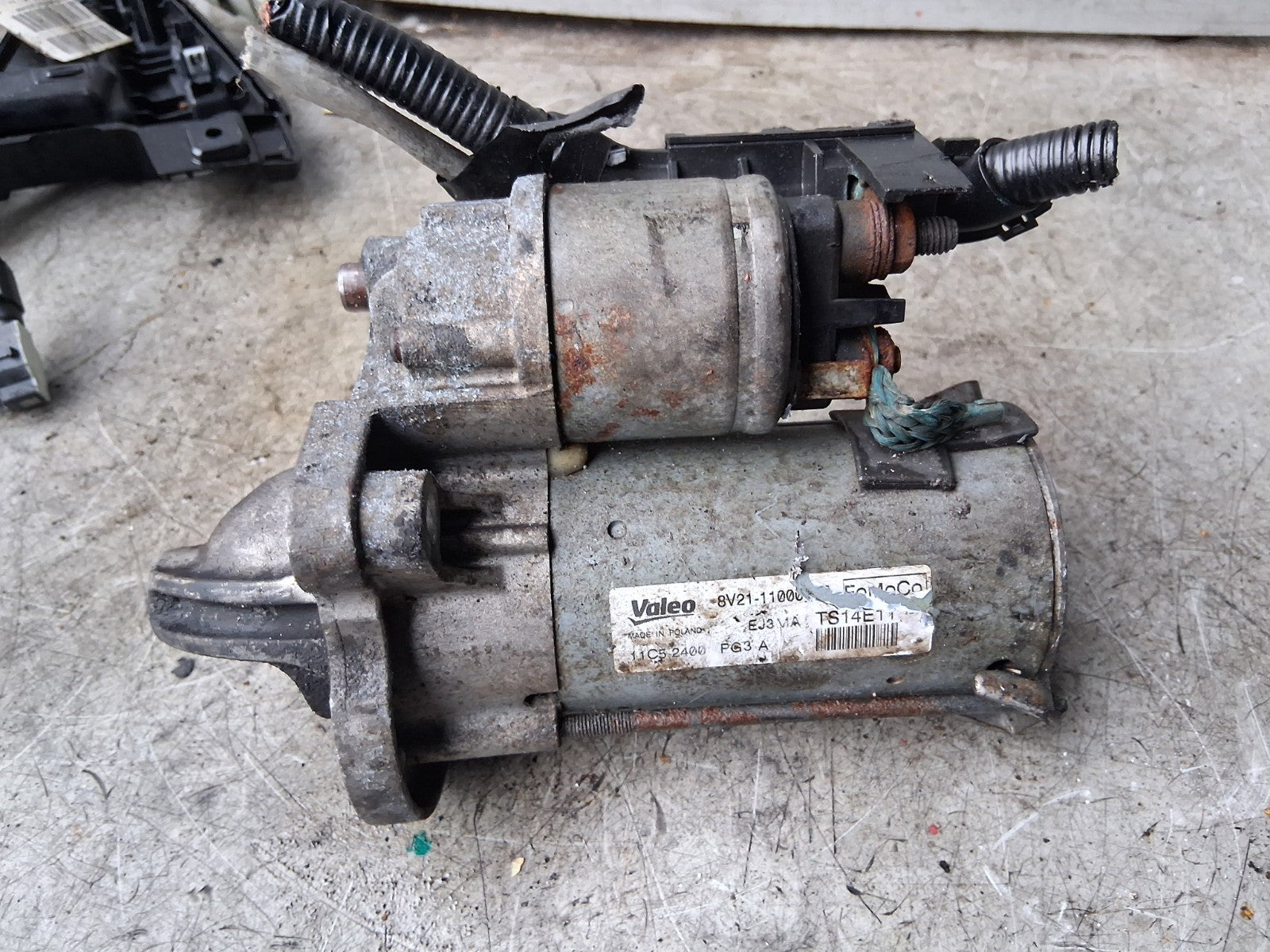 2017 FORD FIESTA MK7 STARTER MOTOR 8V211000