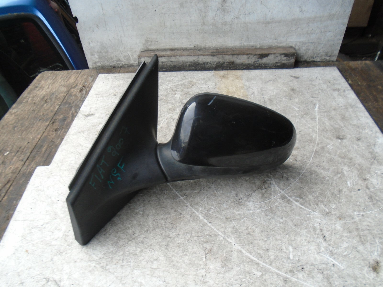 FIAT BRAVO 2007 NSF FRONT PASSENGER SIDE BLACK WING MIRROR