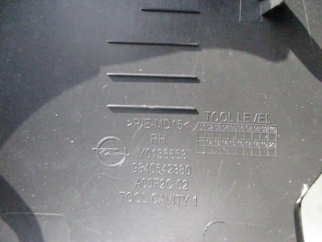 2024 ASTRA L OS DRIVER SIDE INTERIOR DASH TRIM PANEL COVER 9840542380