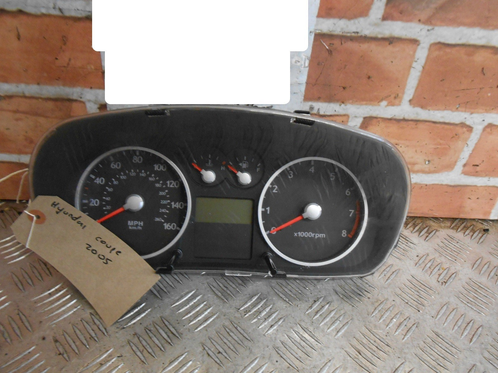 HYUNDAI COUPE 2005 2.0 MK2 SPEEDO CLOCKS INSTRUMENT DIALS G4GC 94011-2C020