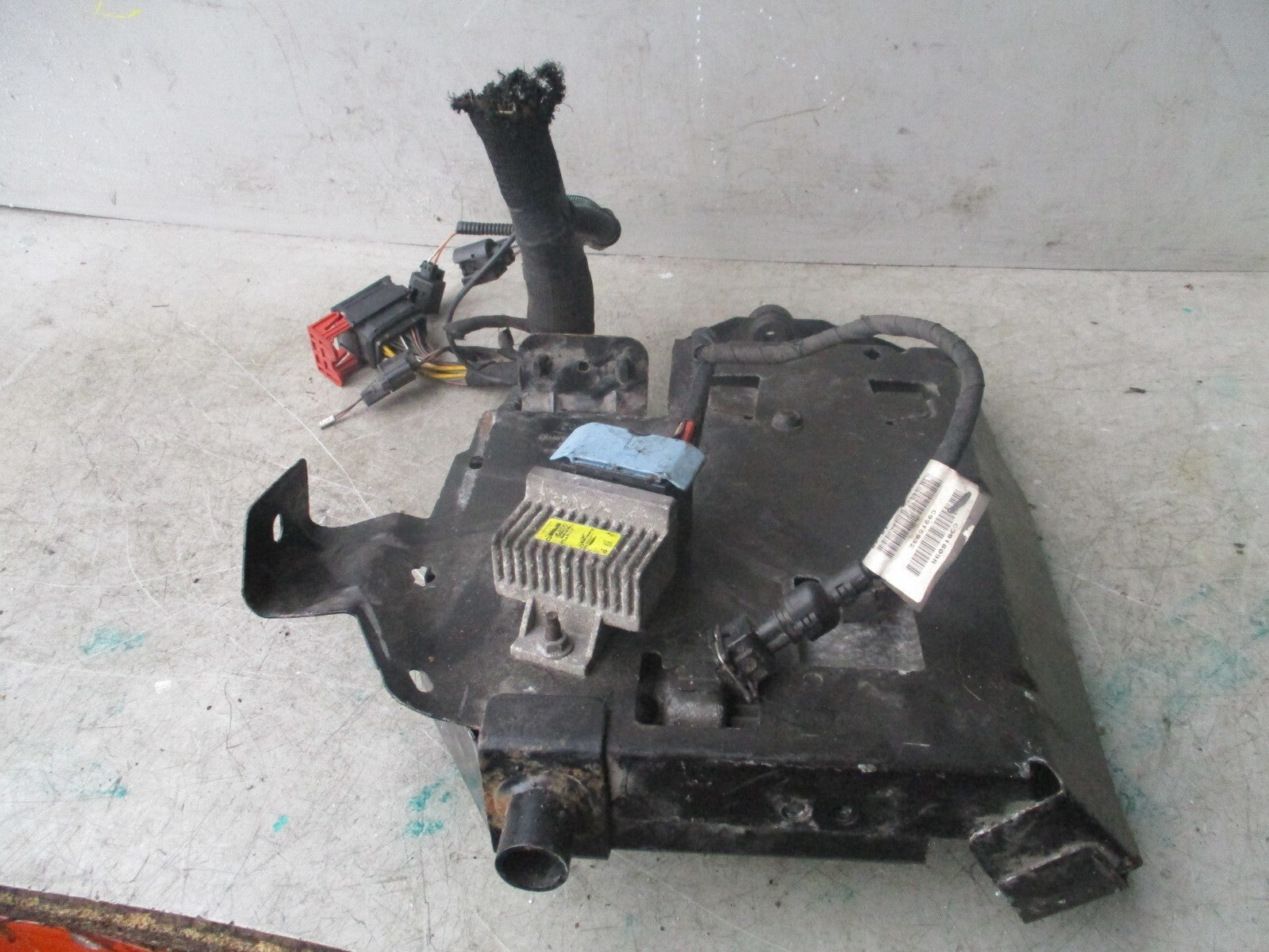 2012 VAUXHALL CORSA ENGINE CONTROL UNIT ECU 93861447