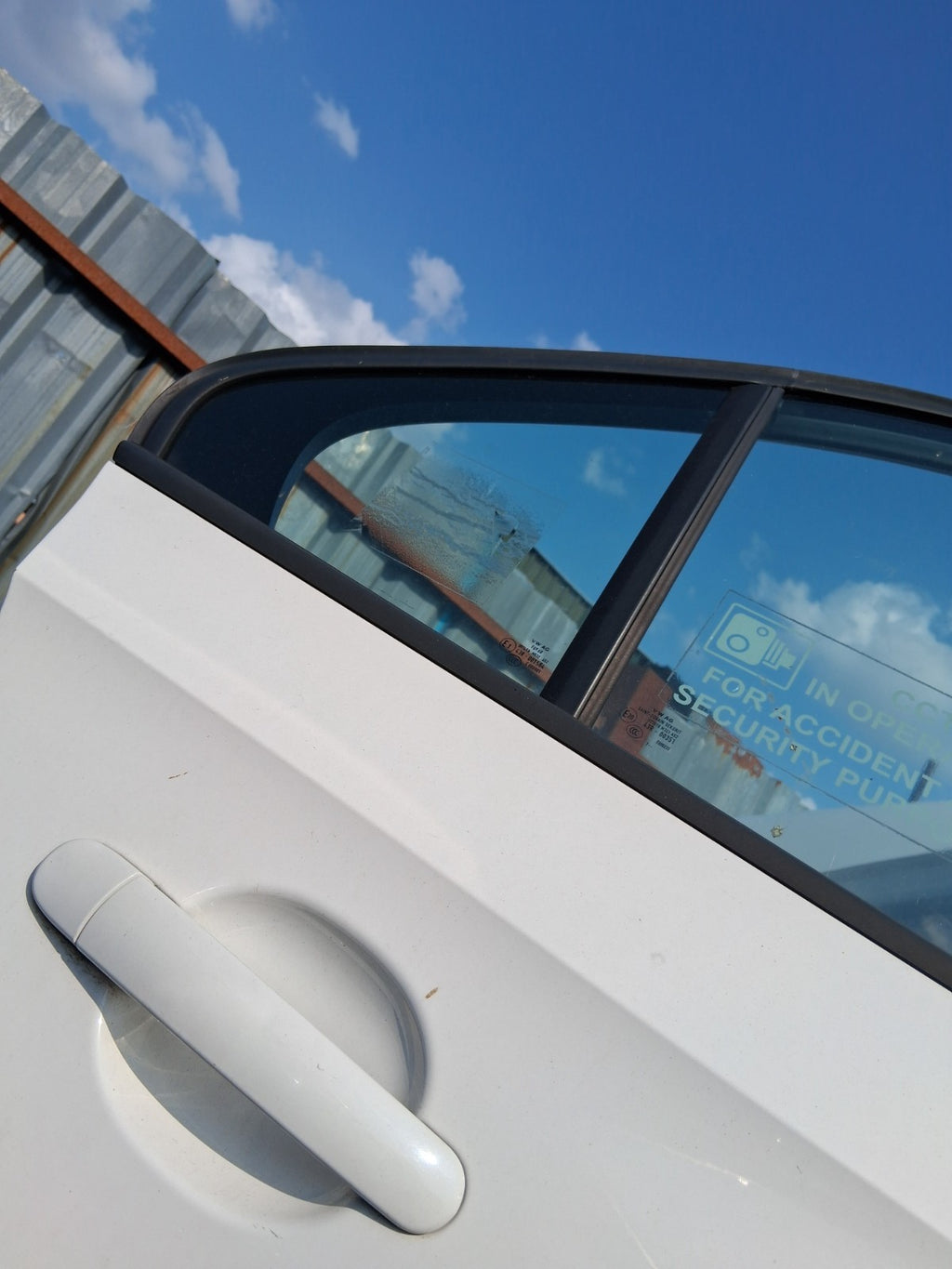 SEAT TOLEDO MK4 2018 HATCH OSR DRIVER SIDE REAR QUARTER WINDOW GLASS