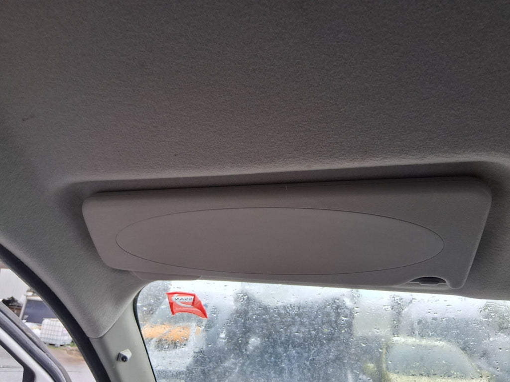 2018 NISSAN NV200 NSF PASSENGER SIDE FRONT LEFT SUN VISOR SHADE
