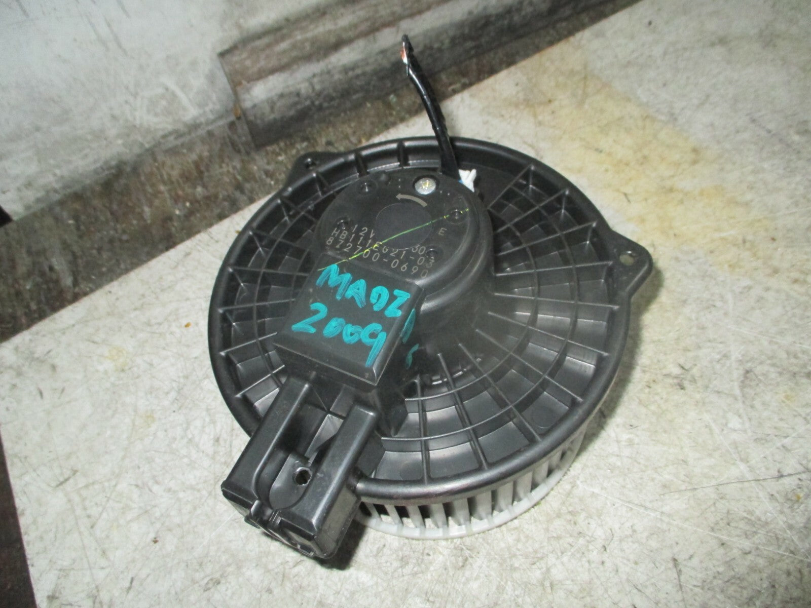 MAZDA 6 MK2 GH 2009 HEATER BLOWER MOTOR FAN 8727000690