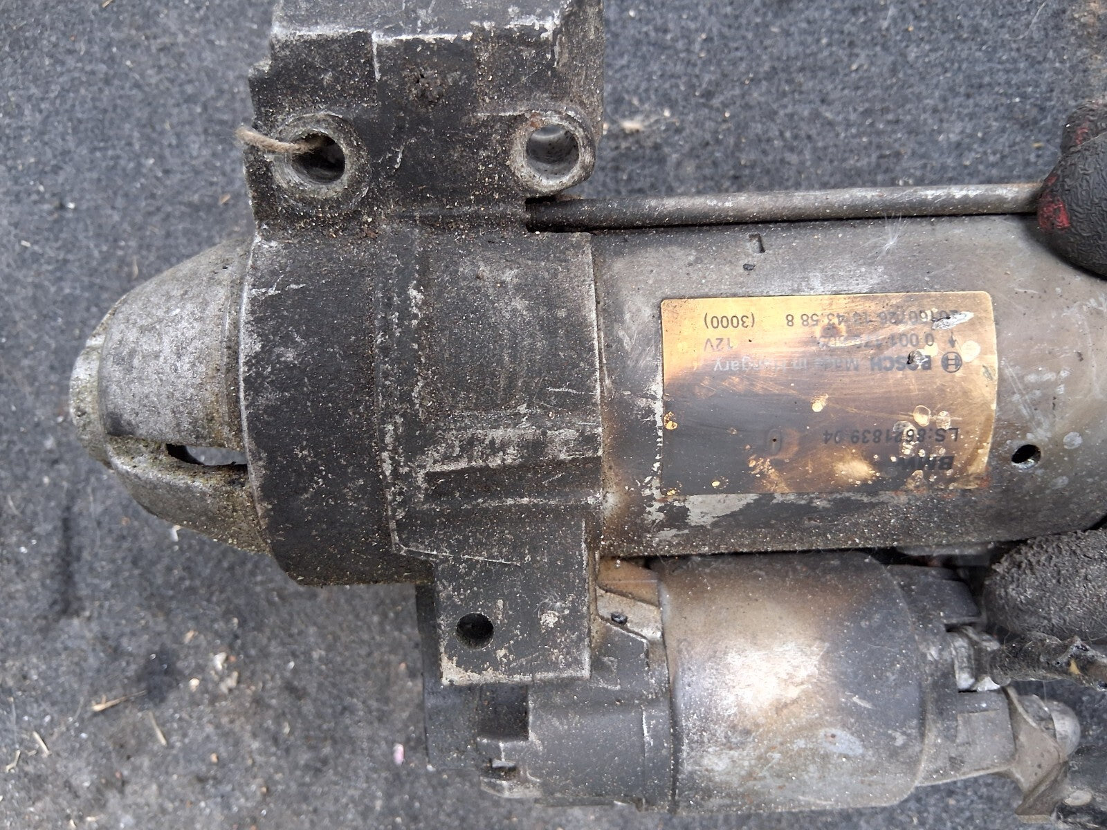 BMW 3 SERIES F30 320D 2017 B47 2.0 DIESEL STARTER MOTOR 862183904