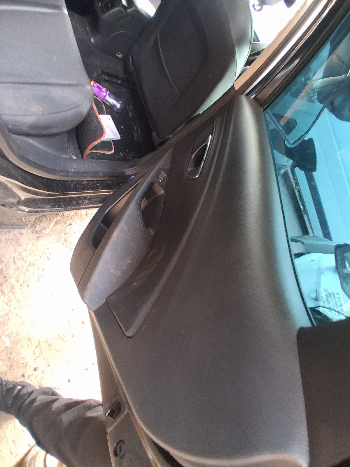 SEAT LEON MK3 2015 OSR DRIVER SIDE REAR DOOR CARD