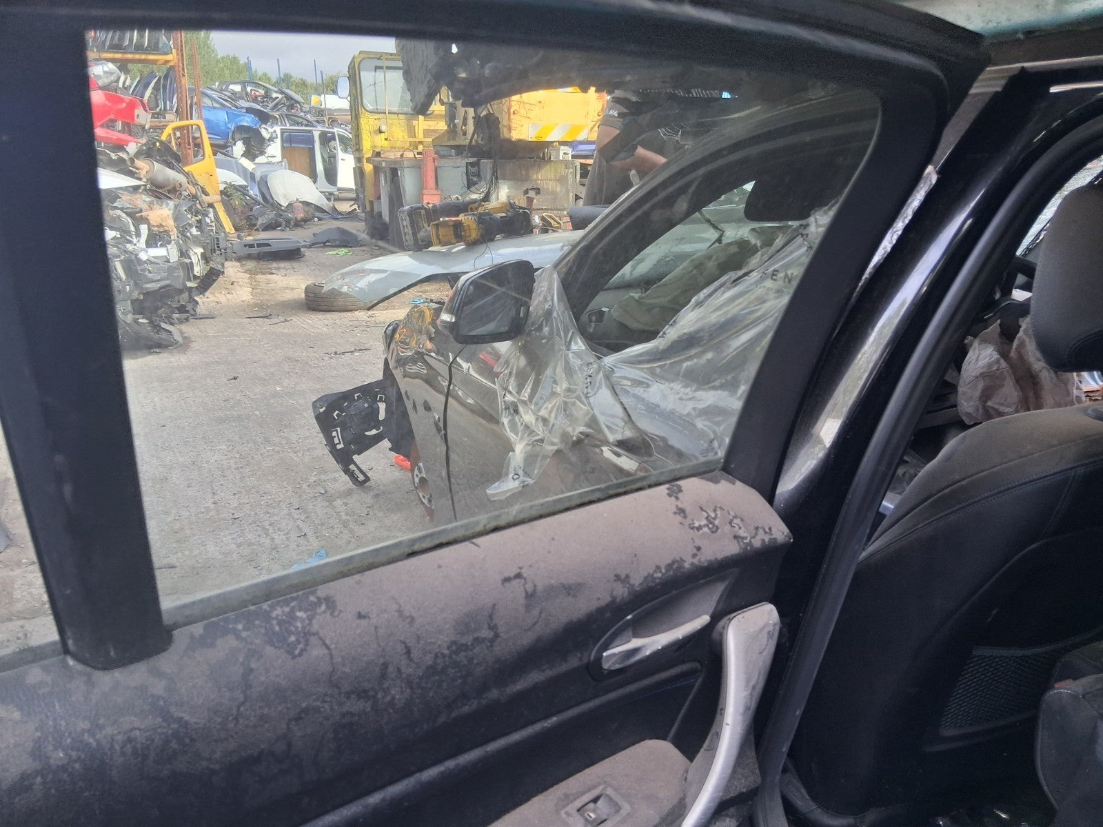 2019 BMW 1 SERIES F20 NSR PASSENGER REAR DOOR MAIN GLASS