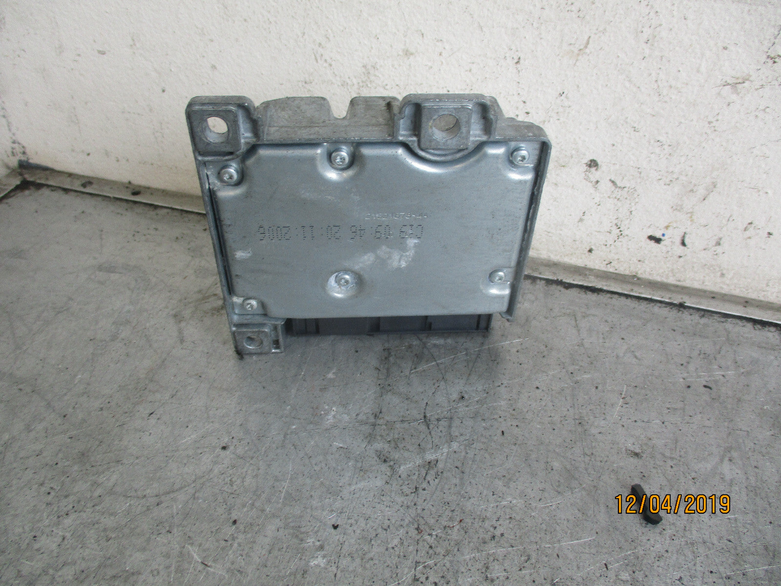 CITROEN C4 PICASSO 2007 AIRBAG CONTROL MODULE ECU 9662919280