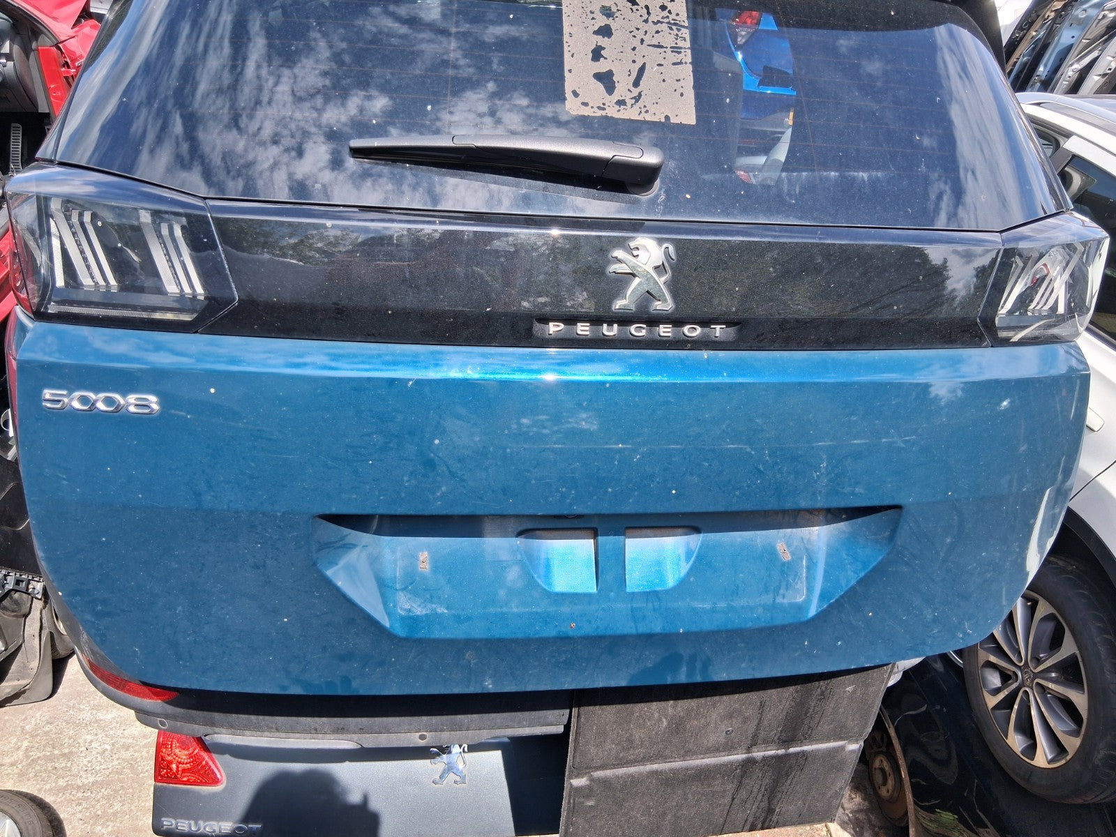 2023 PEUGEOT 5008 MK2 BARE TAILGATE BOOTLID CELEBS BLUE METALLIC ESY