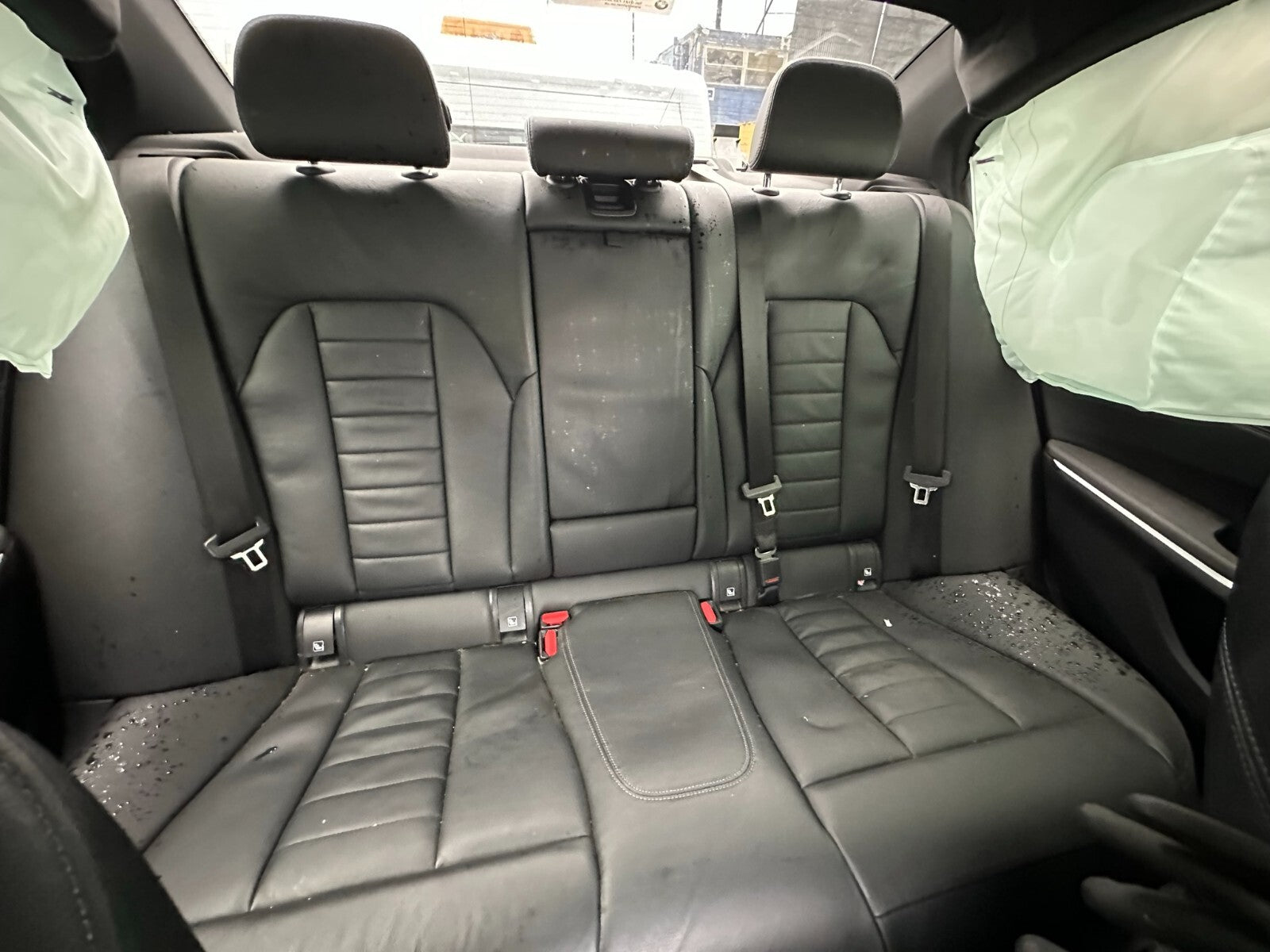 2019 BMW 3 SERIES G20 M SPORT REAR BENCH SEAT SPLIT CENTRE BLACK LEATHER