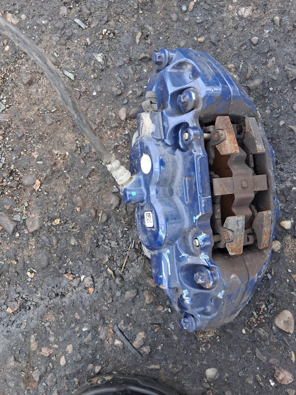 2018 BMW X1 F48 2.0 DIESEL BRAKE CALIPER BLUE