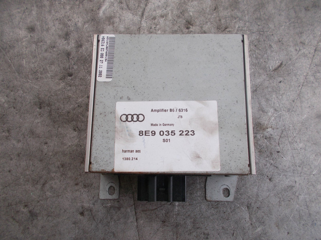 AUDI A4 8E B6 (MK2) 2001-2006 MUSIC SOUND AMP AMPLIFIER MODULE 8E9035223