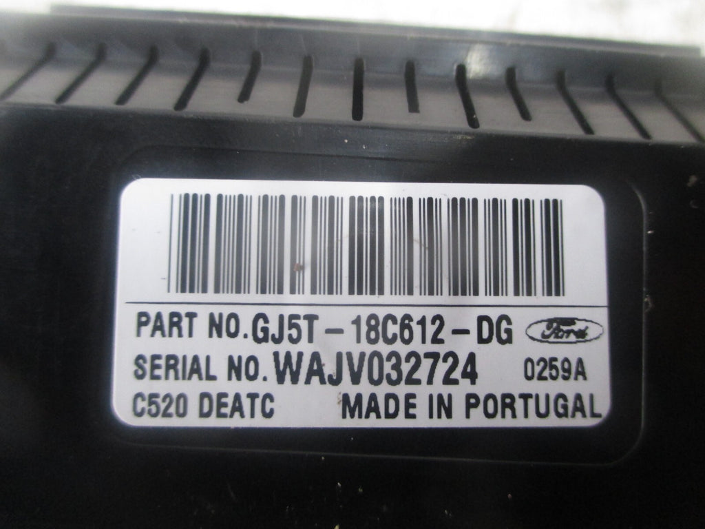 2017 FORD KUGA C520 HEATER AC CONTROL UNIT PANEL GJ5T18C612DG