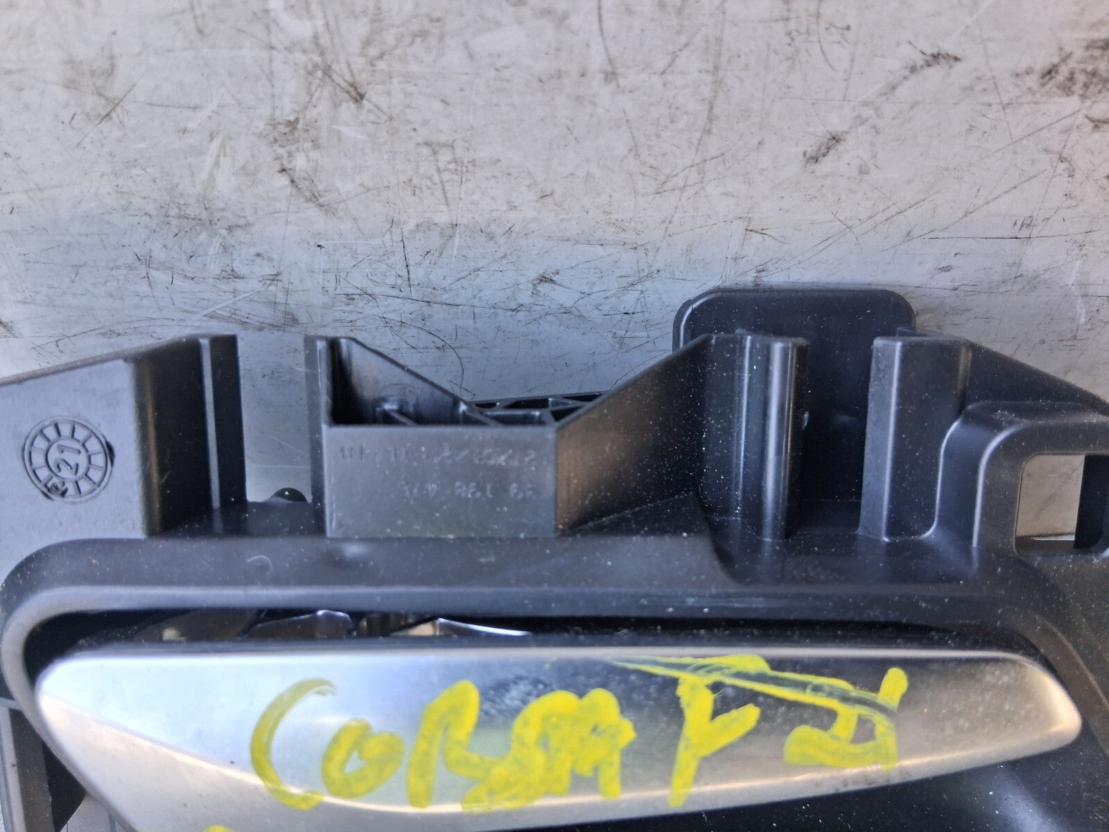 VAUXHALL CORSA F 2021 NSF PASSENGER SIDE INTERIOR RIGHT DOOR HANDLE A006AB01