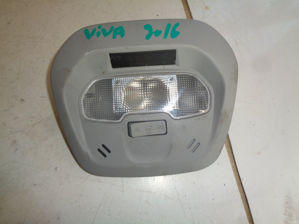 VAUXHALL VIVA 2016 FRONT INTERIOR COURTESY ROOF LIGHT