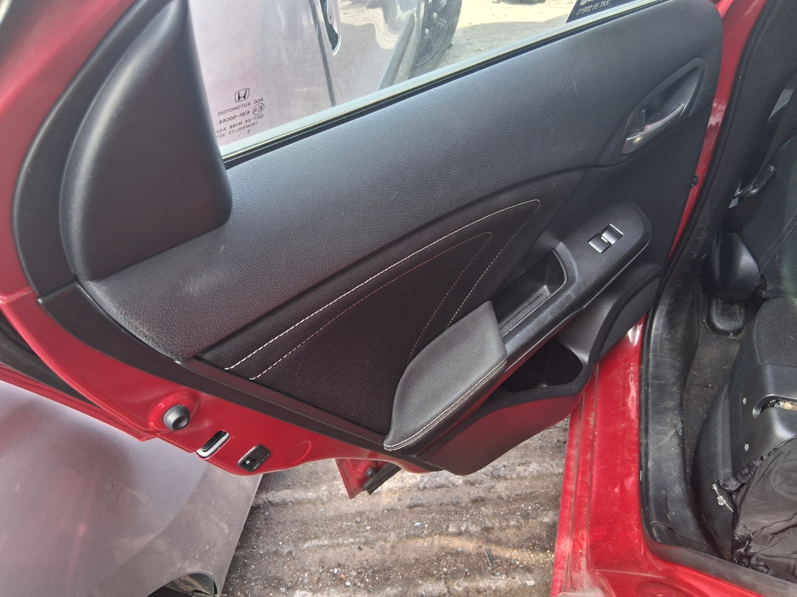 2016 HONDA CIVIC MK9 HATCHBACK NSR PASSENGER REAR LEFT DOOR CARD PANEL