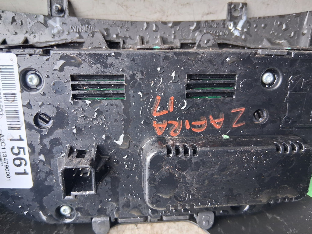 2017 VAUXHALL ZAFIRA C TOURER AC HEATER CLIMATE CONTROL SWITCH PANEL 39081561