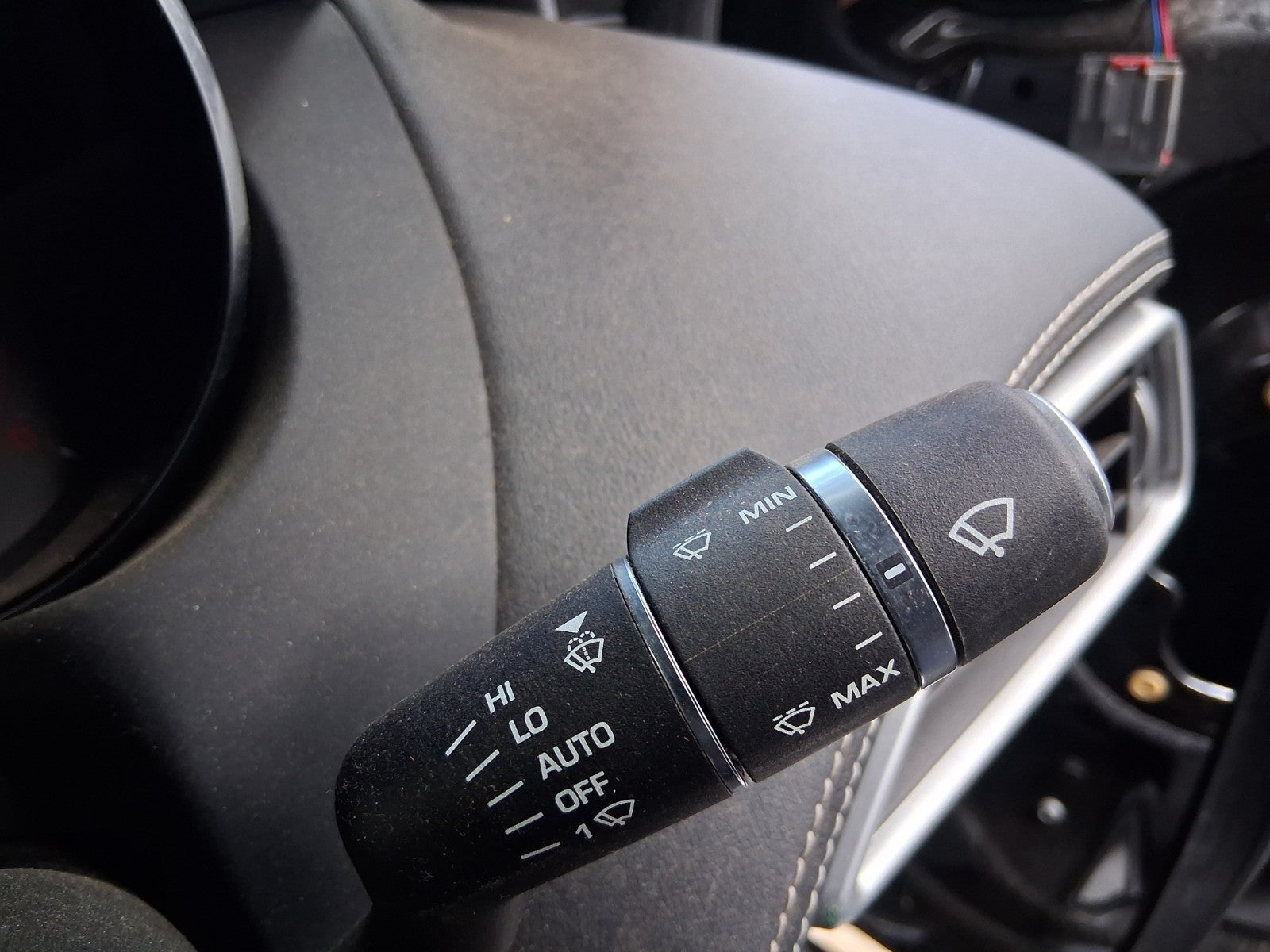 2017 JAGUAR XE INDICATOR WIPER COMBINATION SWITCH STALK SQUIB RING