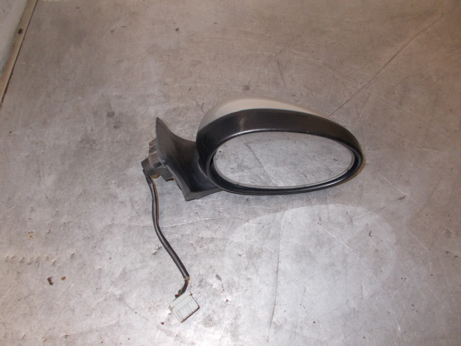 ROVER 45 2004 OS DRIVER SIDE ELECTRIC WING MIRROR SILVER 4004102