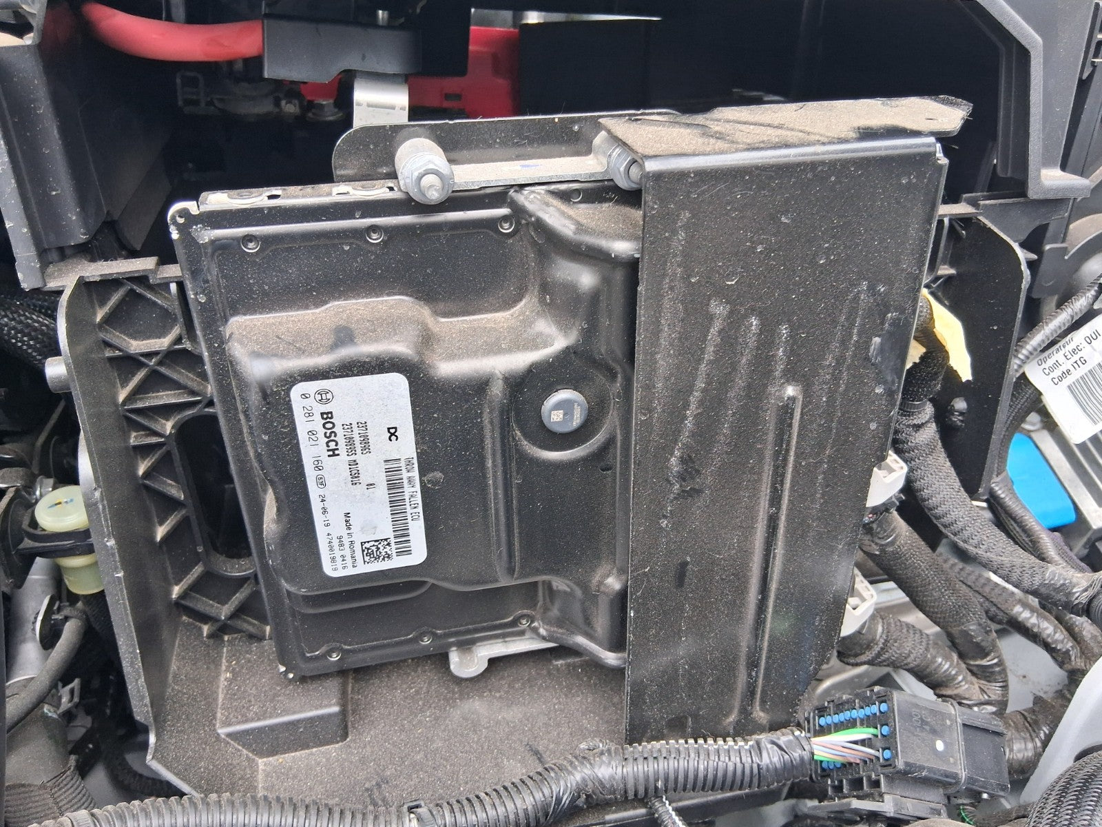 2024 RENAULT TRAFIC X82 MK3 2.0 DIESEL ECU ENGINE CONTROL MODULE 237109896S