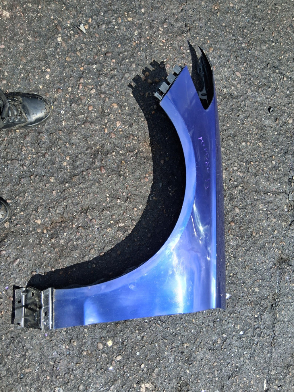 2017 FORD MONDEO MK5 NSF PASSENGER SIDE FRONT LEFT WING PANEL BLUE LD