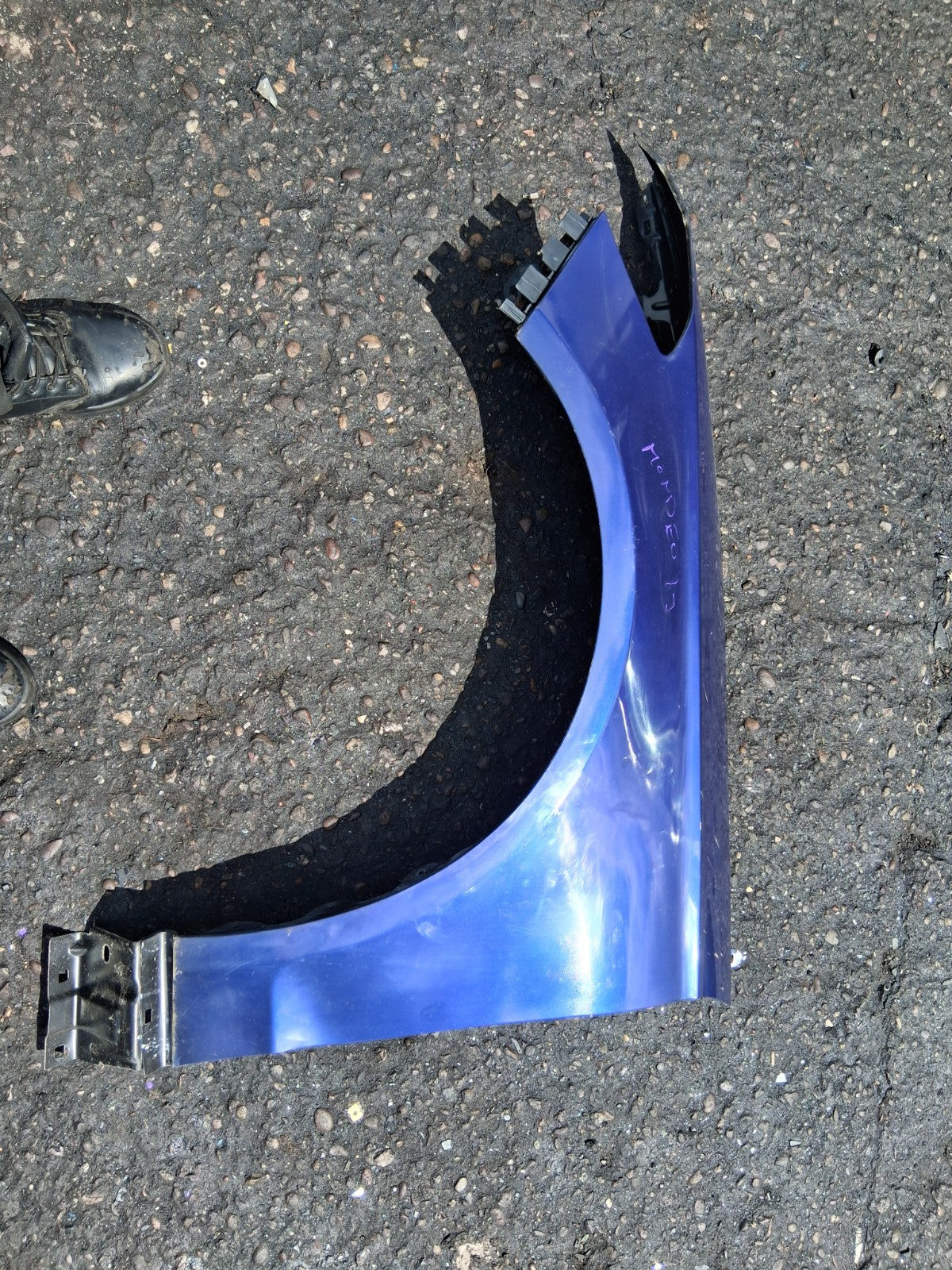 2017 FORD MONDEO MK5 NSF PASSENGER SIDE FRONT LEFT WING PANEL BLUE LD