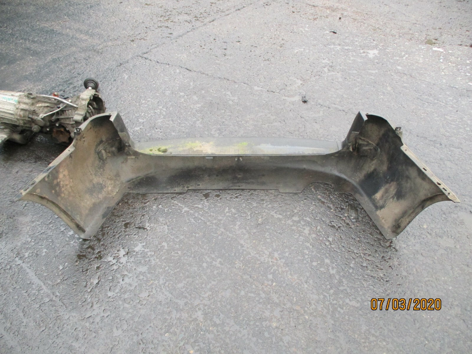 FIAT STILO 2003 ESTATE REAR COMPLETE BUMPER BLACK