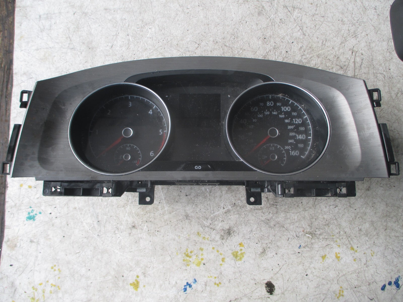 VW VOLKSWAGEN GOLF MK7 2017 1.6 DIESEL SPEEDOMETER INSTRUMENT CLOCK 5G1920941B