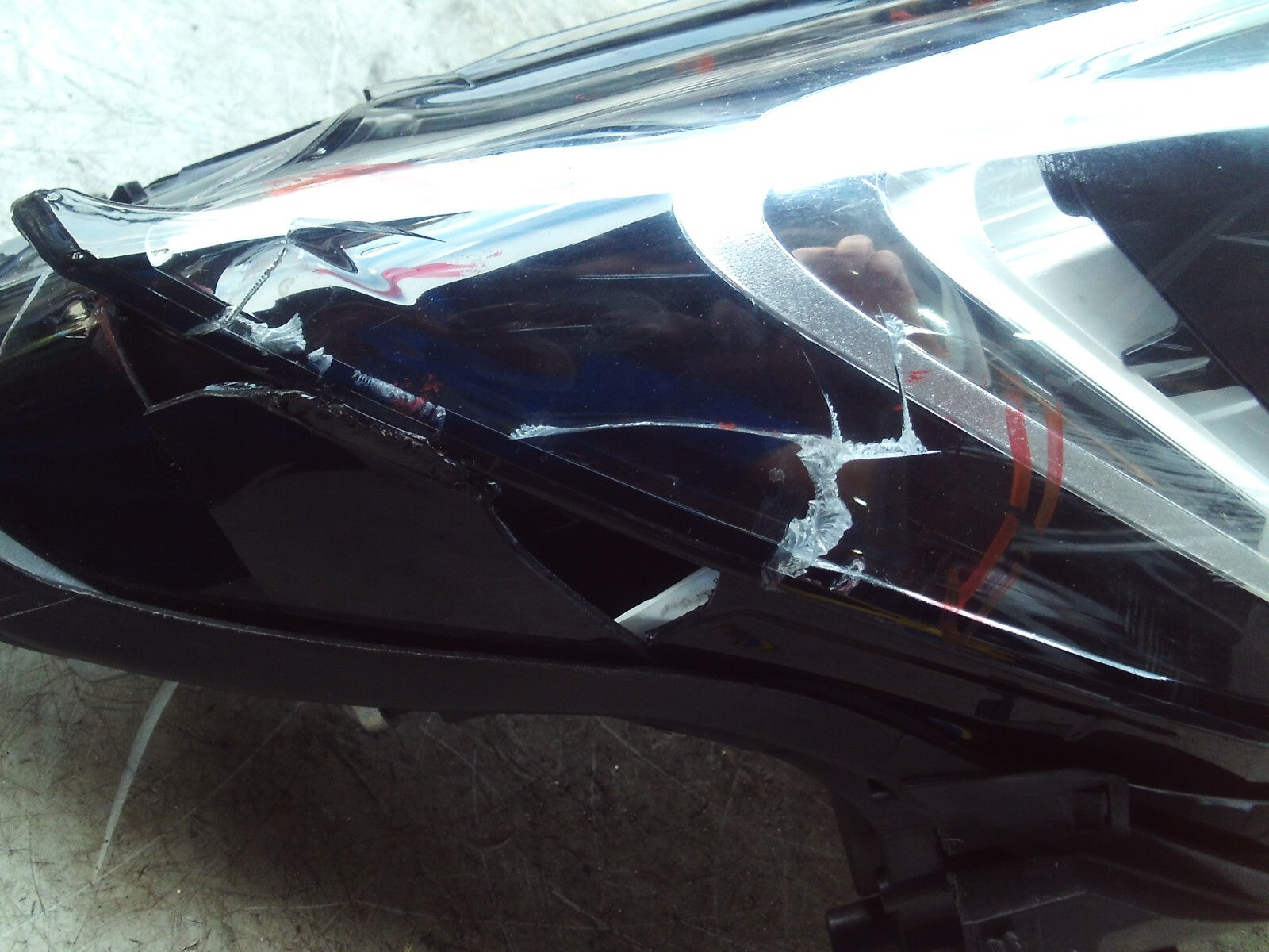 2024 VAUXHALL CROSSLAND X OSF DRIVER SIDE HEADLIGHT SPARE OR REPAIR YQ00351280