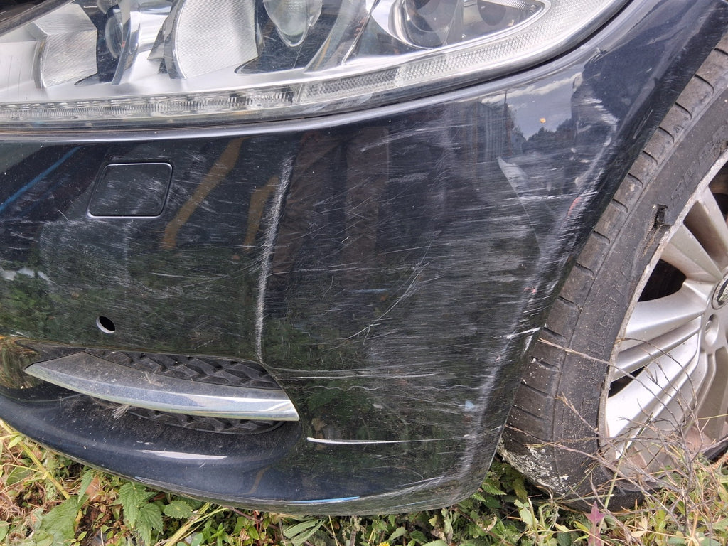 2012 JAGUAR XJ X351 FRONT COMPLETE BUMPER BLACK MIDNIGHT BLACK MET PEF