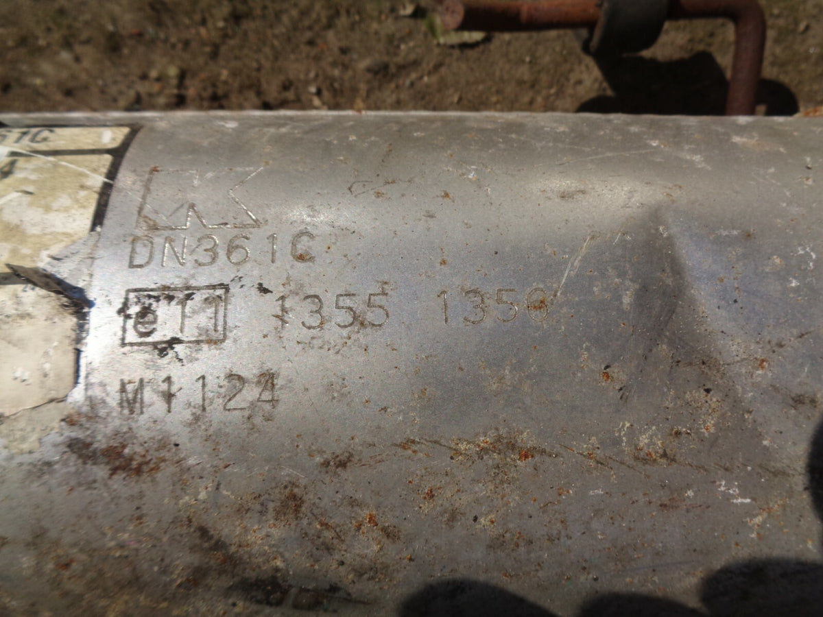 PEUGEOT 107 1.0 PETROL 2010 REAR BACK BOX EXHAUST MUFFLER SILENCER PIPE