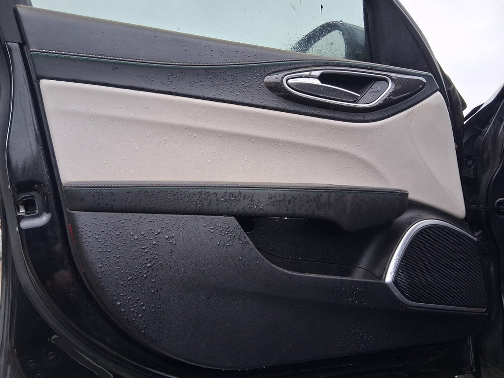 2018 ALFA ROMEO GIULIA 952 QUADRIFOGLIO NSF PASSENGER SIDE DOOR CARD PANEL