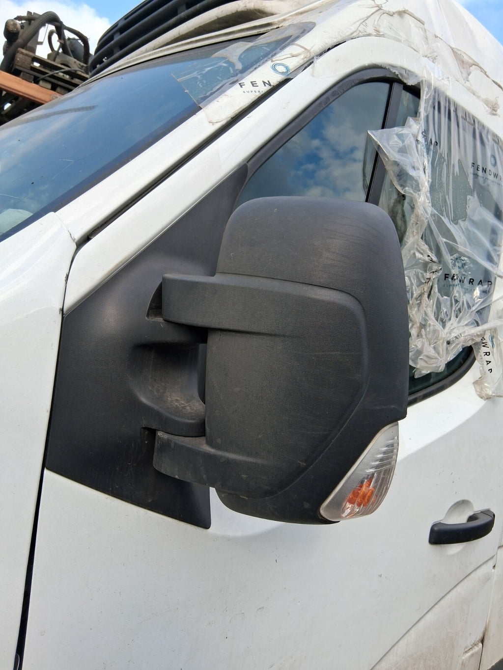 2024 NISSAN INTERSTAR MK2 NS PASSENGER SIDE ELECTRIC WING MIRROR BLACK