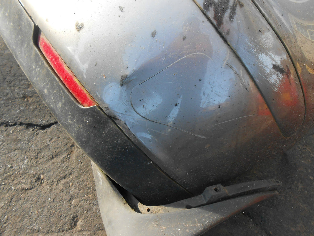 SEAT IBIZA 6L MK4 2002 COMPLETE REAR BUMPER GREY SILVER