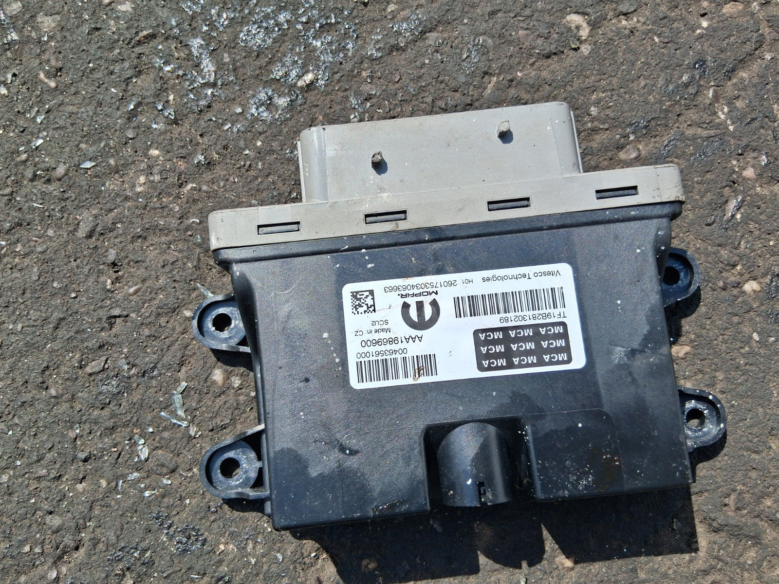 2024 FIAT DUCATO MK3 2.2 DIESEL UNIT OF CONTROL MODULE 463561000