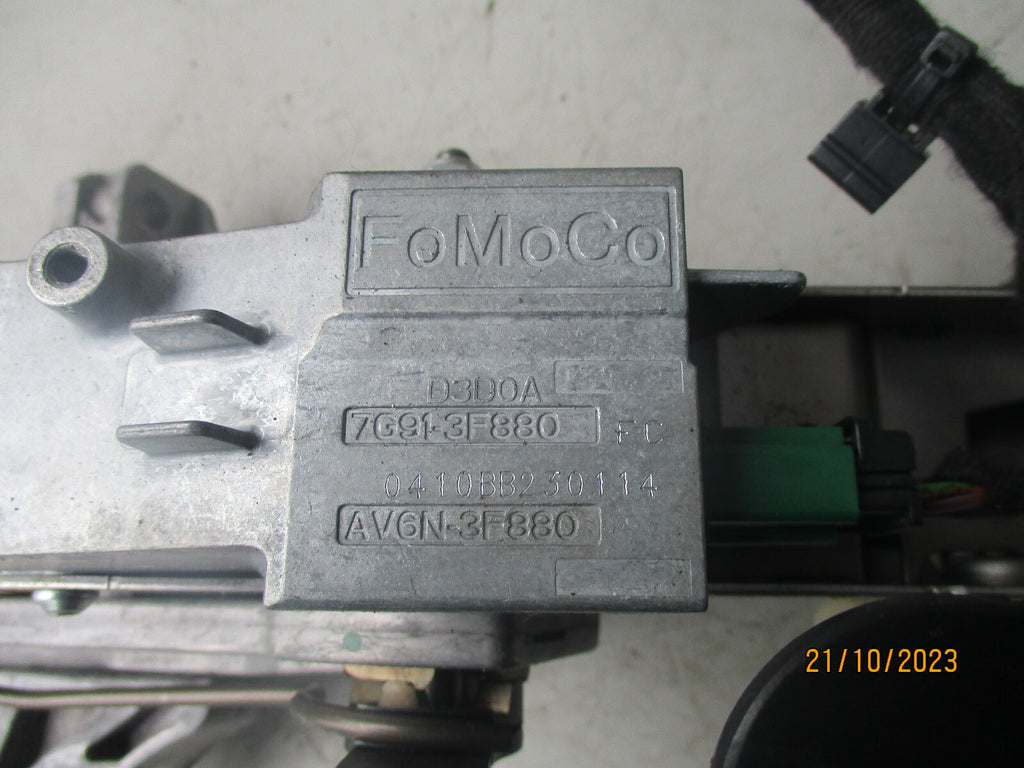 FORD MONDEO 2010 ADJUSTABLE STEERING COLUMN 7G913F880