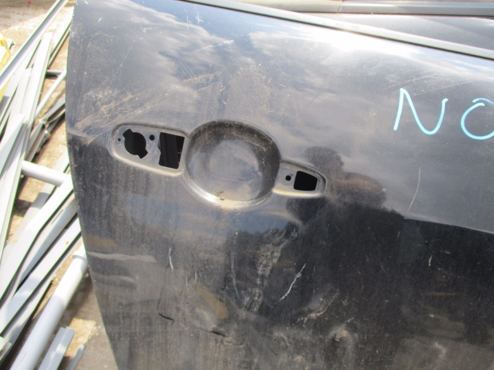 MAZDA RX8 SE17 COUPE 2003 OSF DRIVER SIDE FRONT BARE DOOR BLACK