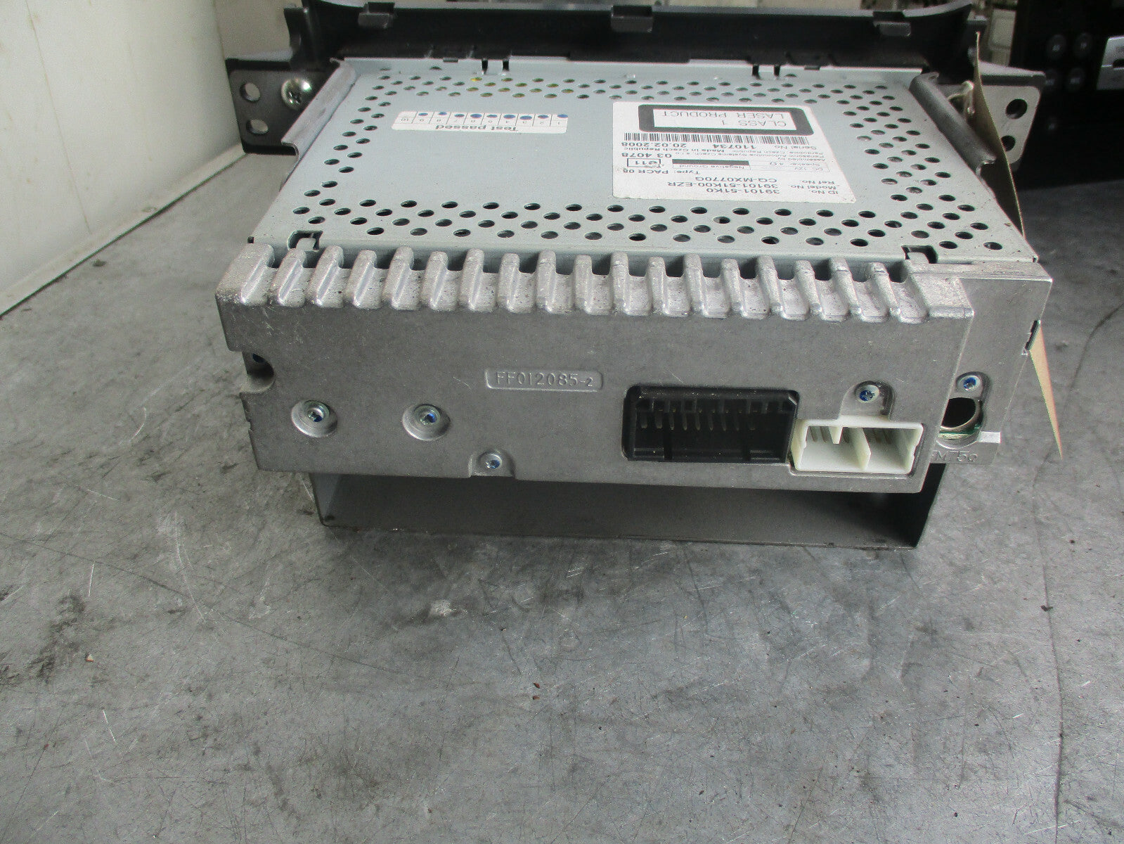 VAUXHALL AGILA B (MK2) CD PLAYER RADIO HEAD UNIT STEREO 3910151K00EZR