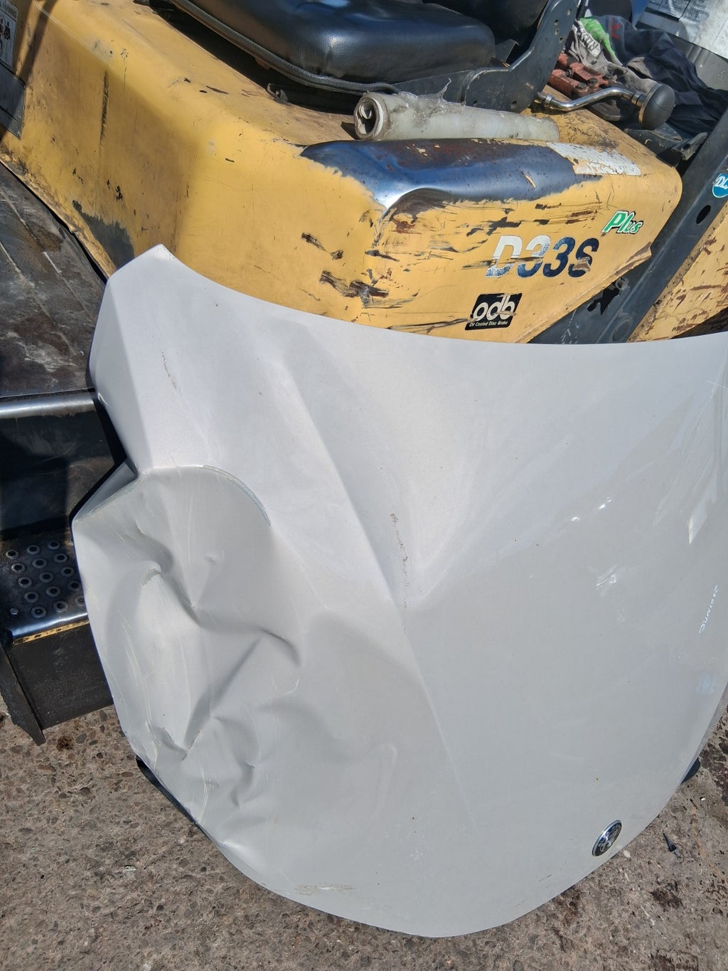 2025 ALFA ROMEO JUNIOR FRONT BONNET HOOD PANEL DAMAGED