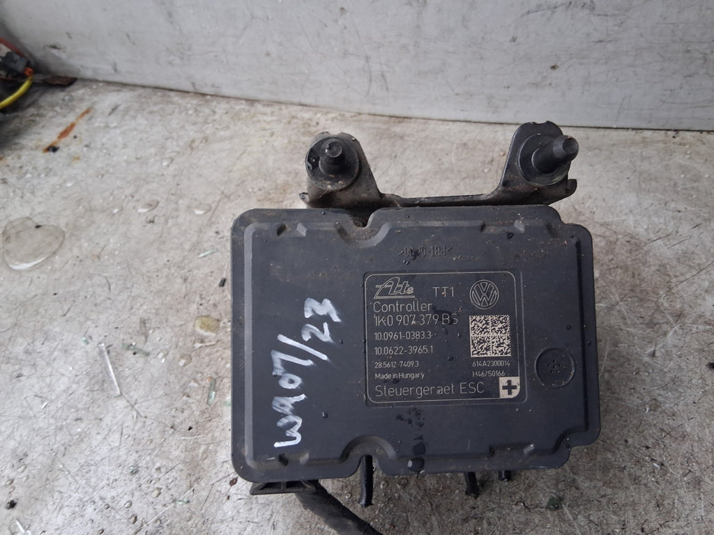 2014 VW VOLKSWAGEN CADDY 2K ABS PUMP CONTROL MODULE 1k0614517EG
