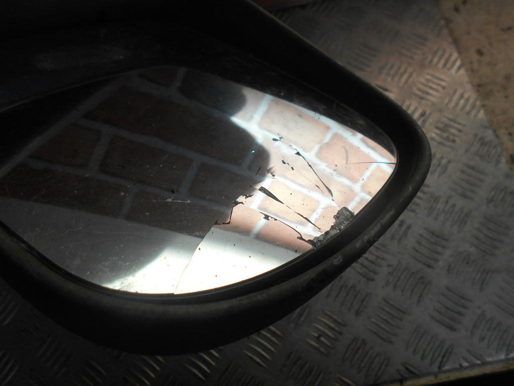 NISSAN KUBISTAR 2003 NS PASSENGER SIDE MANUAL WING MIRROR