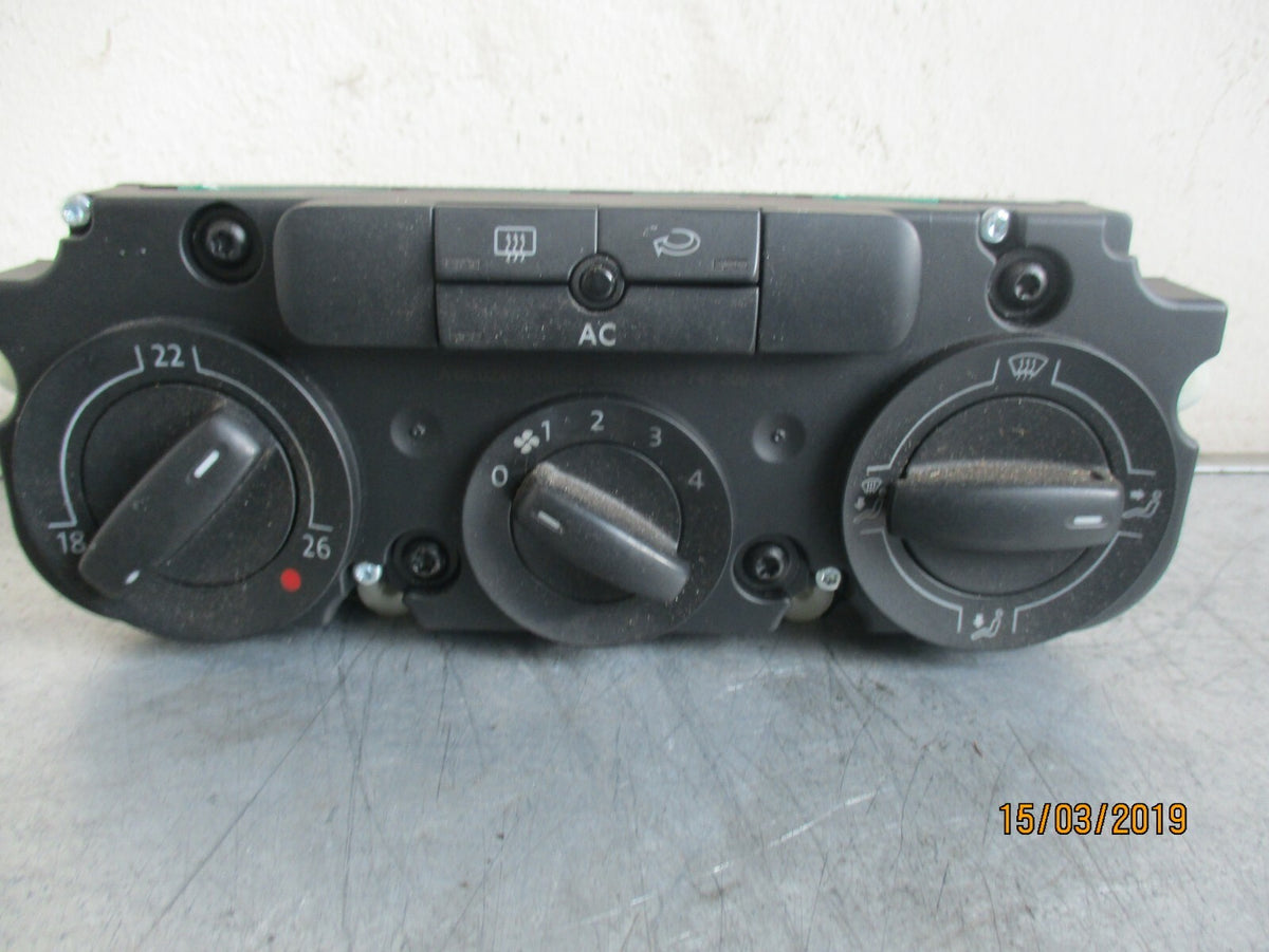 VW VOLKSWAGEN GOLF MK5 HEATER AC AIR CON CLIMATE CONTROL PANEL