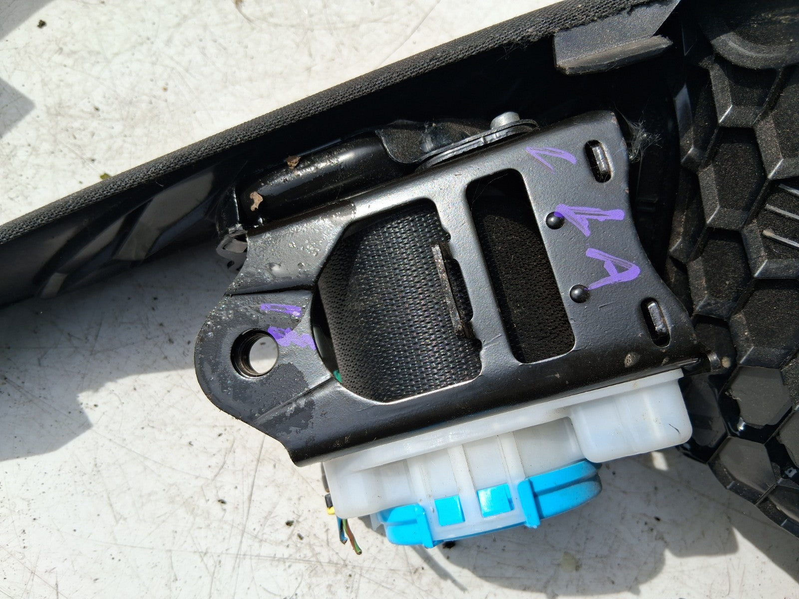 MERCEDES BENZ CLA 2016 C117 NSR PASSENGER SIDE REAR SEAT BELT