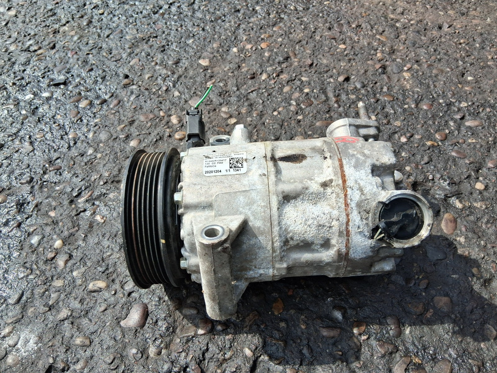 2021 FORD FIESTA MK8 AC AIR CON COMPRESSOR PUMP JX6119D629HB