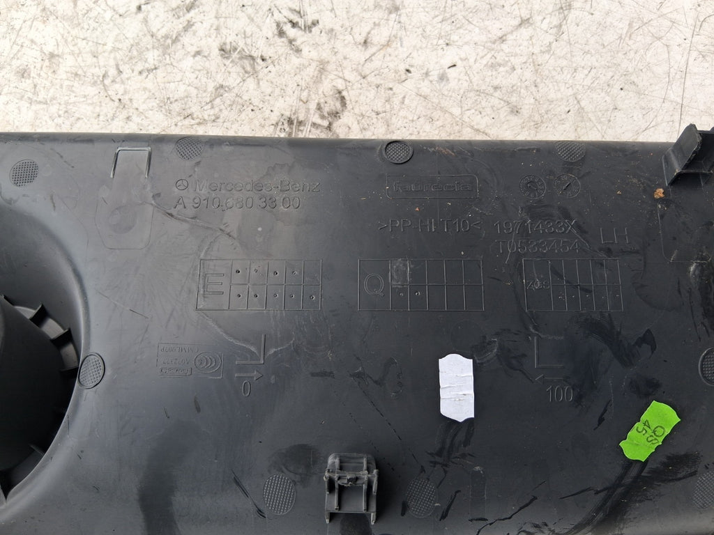 2021 MERCEDES SPRINTER W907 NSF PASSENGER SIDE DASH STORAGE TRIM A9106803300