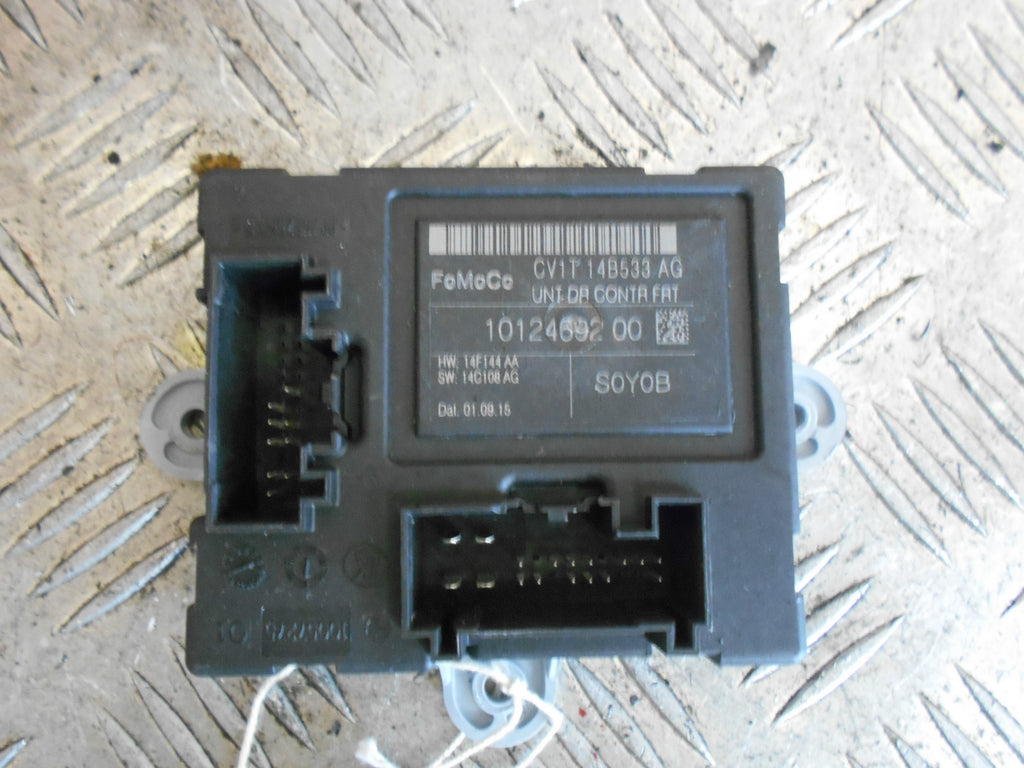 FORD FIESTA MK8 2015 1.0 TURBO 3 DR NS PASSENGER SIDE DOOR CONTROL MODULE