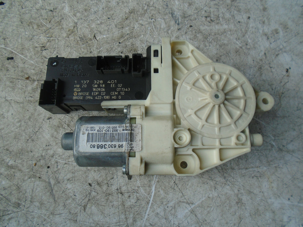PEUGEOT 407 2006 2.0 DIESEL NS PASSENGER SIDE FRONT WINDOW MOTOR 9663036680