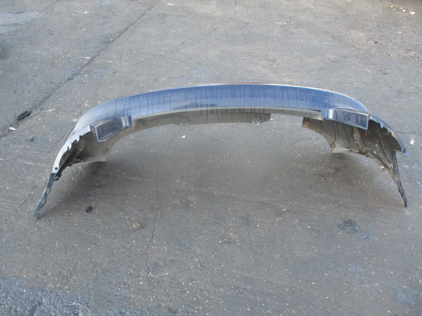 AUDI A3 8P MK2 2005 REAR BACK BUMPER DARK BLUE
