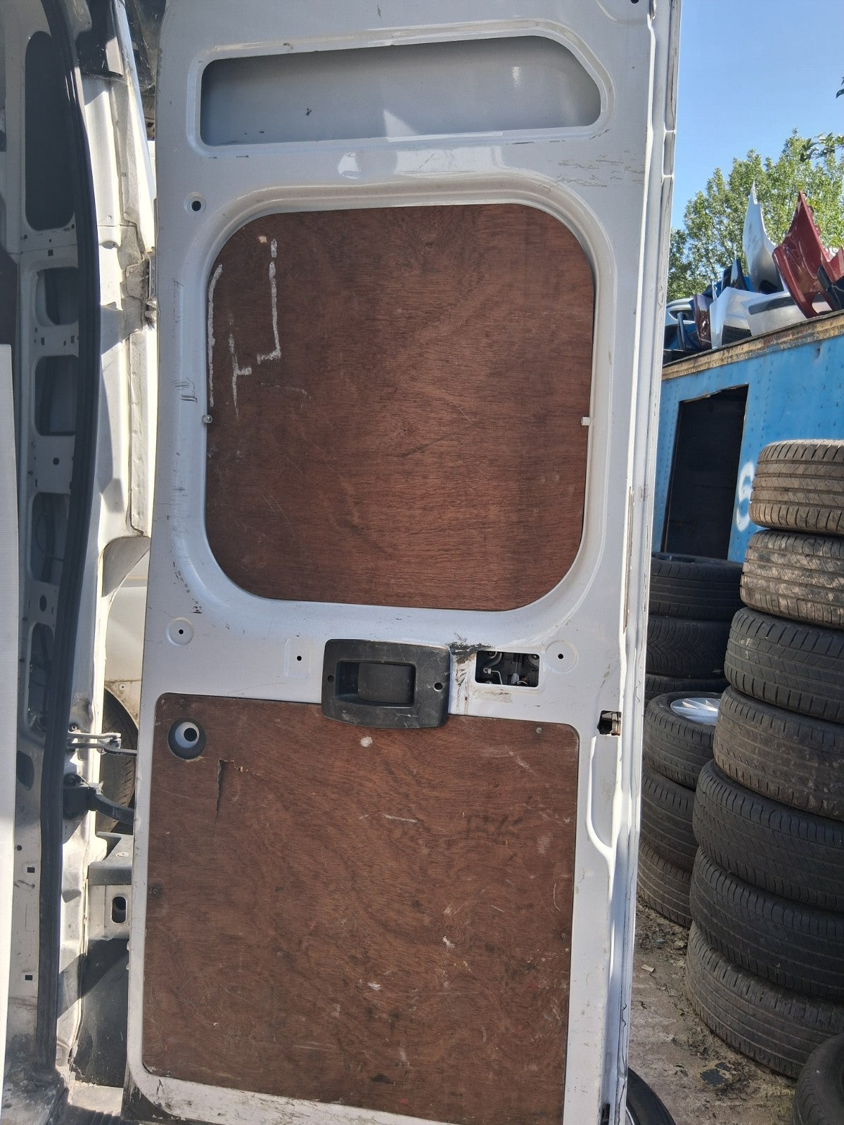 2021 CITROEN RELAY MK3 OSR DRIVER SIDE REAR COMPLETE DOOR WHITE